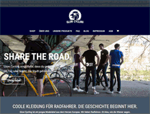 Tablet Screenshot of glow-cycling.com